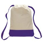 Heavy Canvas 2 Tone Sport Backpack - Image 9