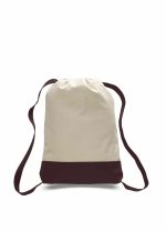 Heavy Canvas 2 Tone Sport Backpack - Image 3