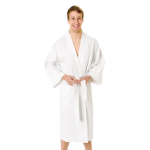 Italian Waffle Weave Bath Robes - Image 2
