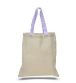 Economical Tote Bag with Color Handles - Image 3