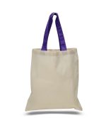 Economical Tote Bag with Color Handles - Image 9