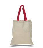 Economical Tote Bag with Color Handles - Image 10
