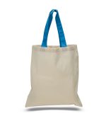 Economical Tote Bag with Color Handles - Image 13