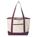 Heavy Canvas Small Deluxe Tote Bag - Image 6
