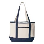 Heavy Canvas Small Deluxe Tote Bag - Image 8
