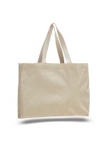 Heavy Canvas Gusset Tote Bag - Image 6