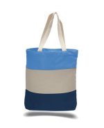 Heavy Canvas Tri-Color Promotional Tote Bag - Image 5