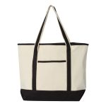 Heavy Canvas Large Deluxe Tote Bag