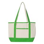 Heavy Canvas Small Deluxe Tote Bag - Image 5