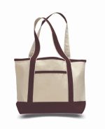Heavy Canvas Small Deluxe Tote Bag - Image 3